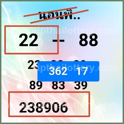 Thailand Lottery Formula VIP Lucky Non-Miss 3Up 16-06-2026