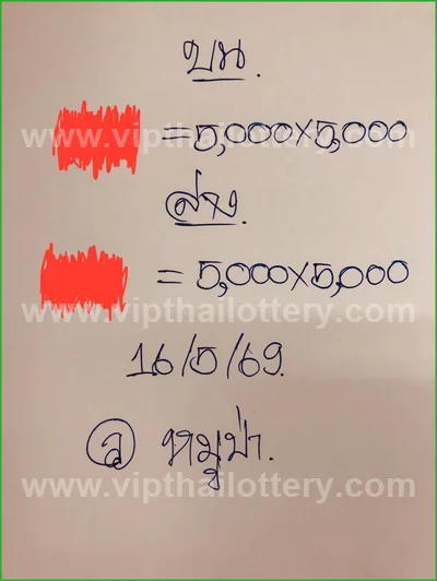 Thailand Lottery Numbers VIP Set Tips Non-Miss HTF 16.6.2026