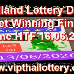 Thailand Lottery Down Set Winning Final Game HTF 16.06.2026