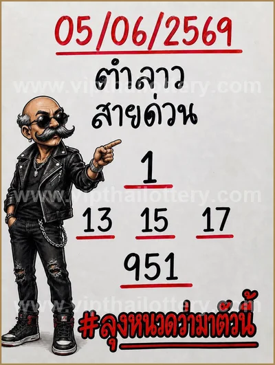 Thailand Lottery Down Master Touch HTF 3Up Direct 16-06-2026
