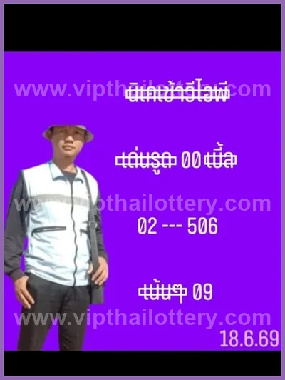 Thailand Lottery Numbers Lucky Tips Non-Miss VIP 01/07/2026