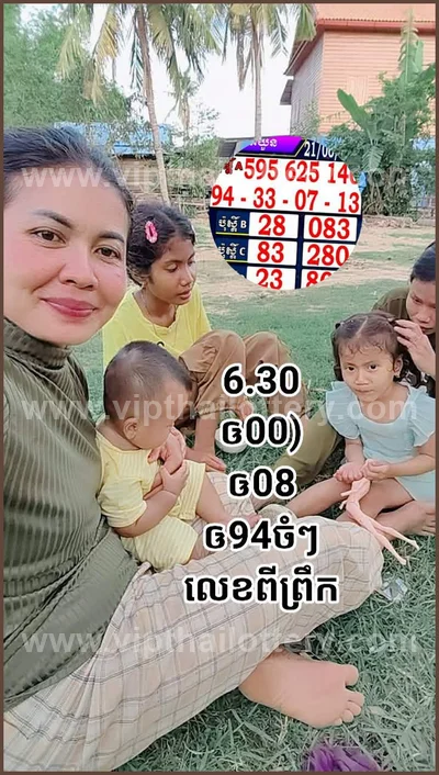 Thai Lottery Formula VIP 3d Tips 3Up Game HTF 1st July 2026