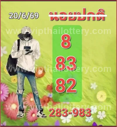 Thailand Lottery Down Winning VIP Numbers Set Tips 01-7-2026