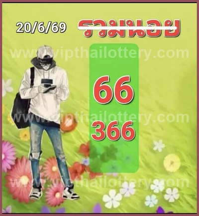Thailand Lottery Down Winning VIP Numbers Set Tips 01-7-2026