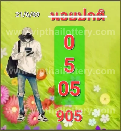 Thailand Lottery Down Winning VIP Numbers Set Tips 01-7-2026