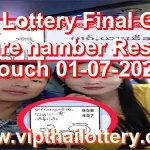 Thai Lottery Final Game Sure namber Result Touch 01-07-2026