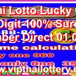 Thai Lotto Lucky Cut Digit 100% Sure Number Direct 01.07.26