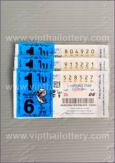 Thai Lotto Lucky Cut Digit 100% Sure Number Direct 01.07.26
