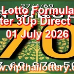 Thai Lotto Formula HTF Master 3Up Direct Tips 01 July 2026