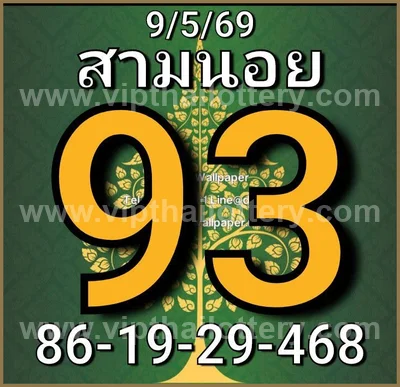 Thai Lotto Formula HTF Master 3Up Direct Tips 01 July 2026