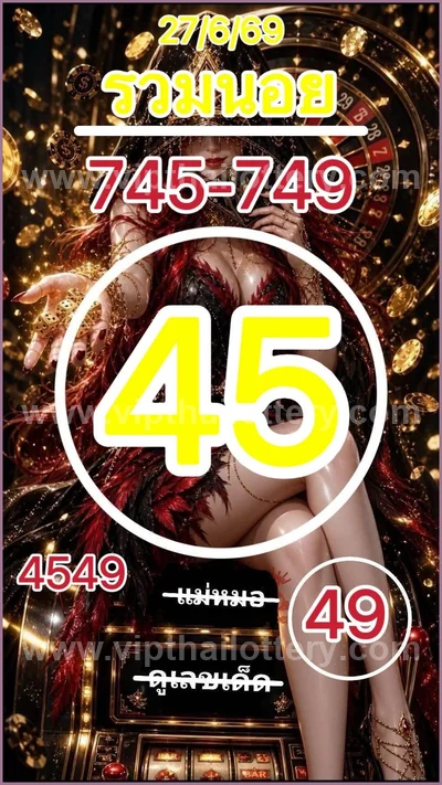 Thailand Lottery Down Non-Miss VIP Winning Set 1st July 2026