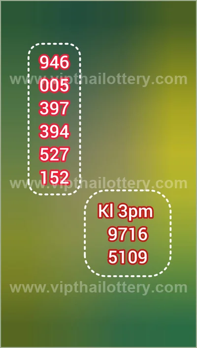 Thai Lottery Paper Cut Digit Game 3d Tips Numbers 01-7-2026