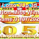 Thai Lotto 3Up 3d Tips VIP Non-Miss Winning Game 01/07/2026