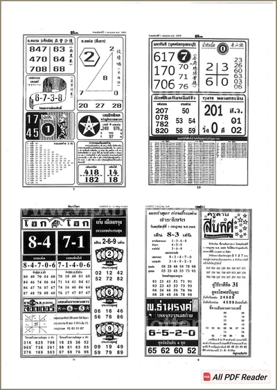 Thailand Lottery Touch Direct Game VIP Master Tips 01-7-2026
