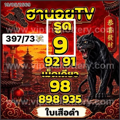 Thailand Lottery Down Numbers Master Tips HTF Game 01/7/2026