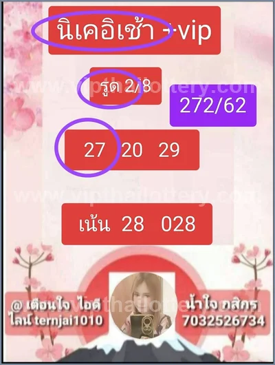 Thai Lotto Master 3Up Sure namber Direct HTF Game 01-7-2026