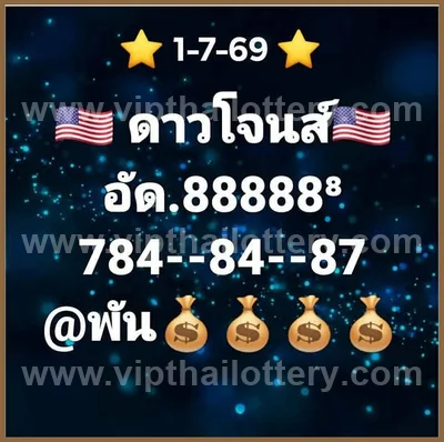Thailand Lottery Master Numbers HTF Non-Miss Game 16/07/2026