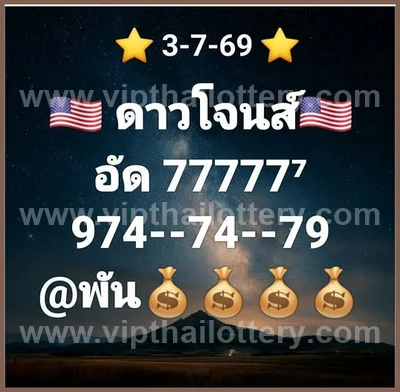 Thailand Lottery Master Numbers HTF Non-Miss Game 16/07/2026