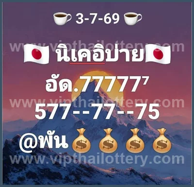 Thailand Lottery Master Numbers HTF Non-Miss Game 16/07/2026