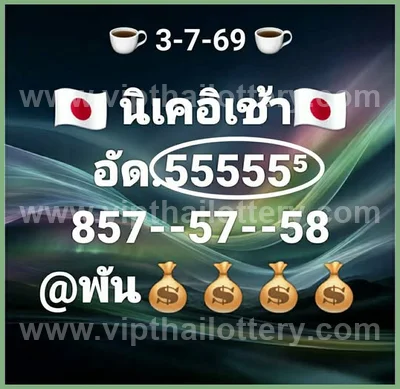 Thailand Lottery Master Numbers HTF Non-Miss Game 16/07/2026