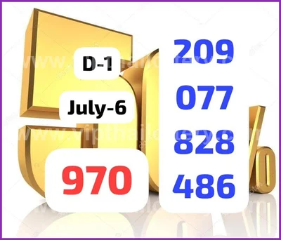 Thailand Lottery Down Numbers Tips Touch Non-Miss 16/07/2026
