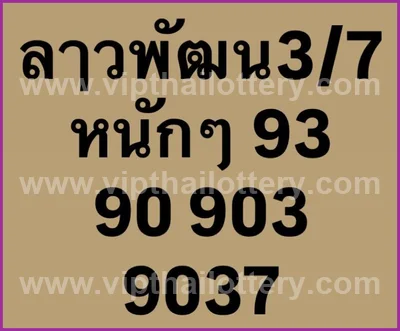 Thailand Lottery Down Numbers Formula Result 3Up 16/07/2026