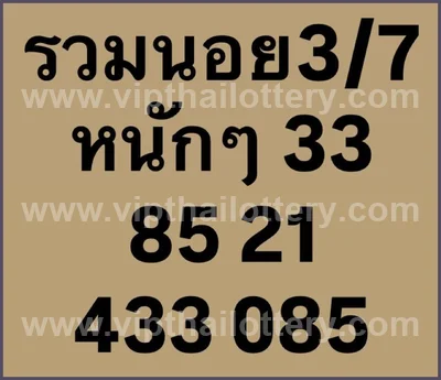 Thailand Lottery Down Numbers Formula Result 3Up 16/07/2026