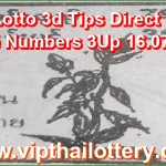 Thai Lotto 3d Tips Direct Lucky Game Numbers 3Up 16.07.2026