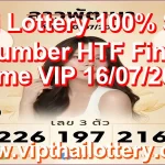 Thai Lottery 100% Sure Number HTF Final Game VIP 16/07/2026