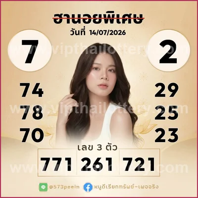Thai Lottery 100% Sure Number HTF Final Game VIP 16/07/2026