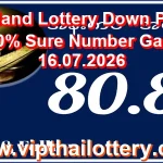 Thailand Lottery Down Paper 100% Sure Number Game 16.07.2026