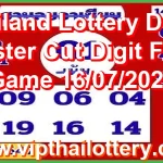 Thailand Lottery Down Master Cut Digit Final Game 16/07/2026