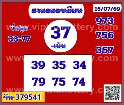 Thailand Lottery Down Master Cut Digit Final Game 16/07/2026
