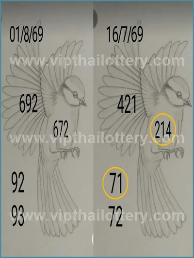 Thailand Lottery Final Game HTF Lucky Master 1st August 2026