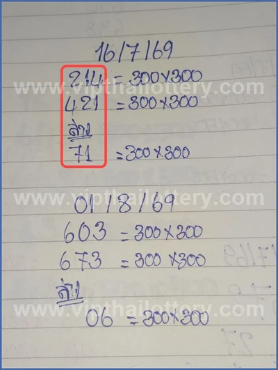 Thailand Lottery Final Game HTF Lucky Master 1st August 2026