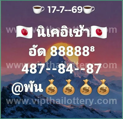 Thai Lottery 100% Sure Number Tips Non-Miss Lucky 01.8.2026