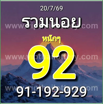 Thai Lotto Touch Lucky Paper VIP Final Game 1st August 2026