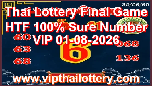Thai Lottery Final Game HTF 100% Sure Number VIP 01-08-2026