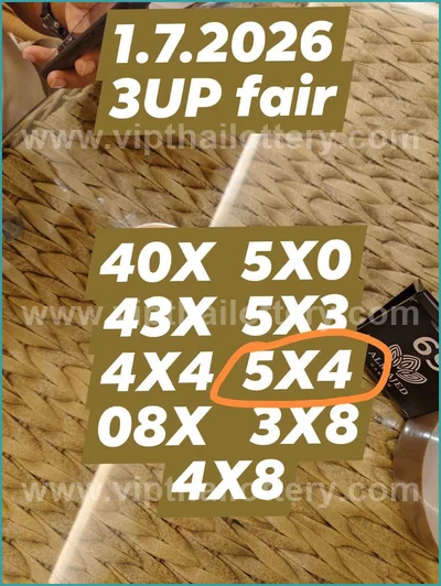Thai Lottery Final Game HTF 100% Sure Number VIP 01-08-2026