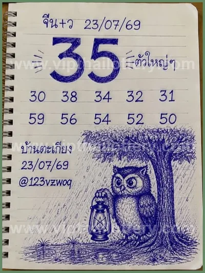 Thai Lottery Final Game Numbers Cut Digit VIP 1st August 26