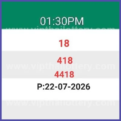 Thailand Lottery Master Touch Sure namber VIP 1st August 26