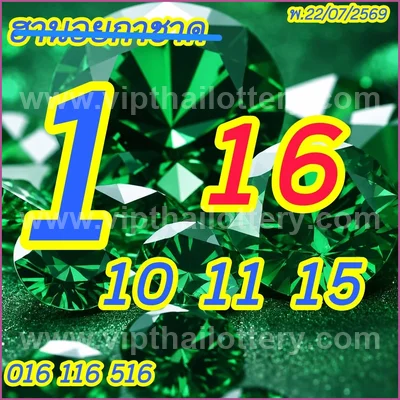 Thai Lottery Lucky Direct VIP Touch Numbers 3Up 01-08-2026