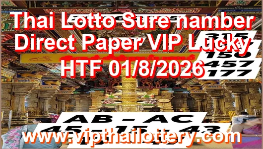 Thai Lotto Sure namber Direct Paper VIP Lucky HTF 01/8/2026