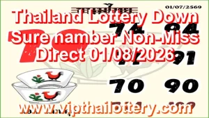 Thailand Lottery Down Sure namber Non-Miss Direct 01/08/2026
