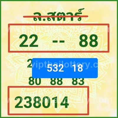 Thai Lotto Non-Miss Tips Game Sure namber VIP Set 01.08.26