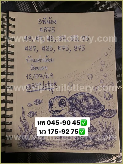 Thailand Lottery Formula Tips Direct Winning 3Up 01/08/2026