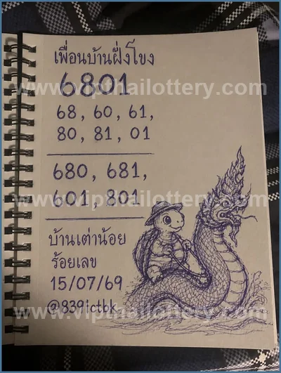 Thailand Lottery Formula Tips Direct Winning 3Up 01/08/2026