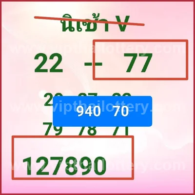 Thai Lotto VIP Cut Digit Sure namber Direct 3Up 01-08-2026