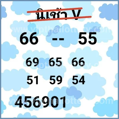 Thai Lotto VIP Cut Digit Sure namber Direct 3Up 01-08-2026