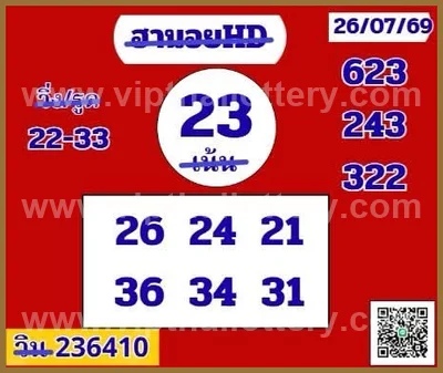 Thailand Lottery Numbers Formula HTF Touch Game 01-8-2026